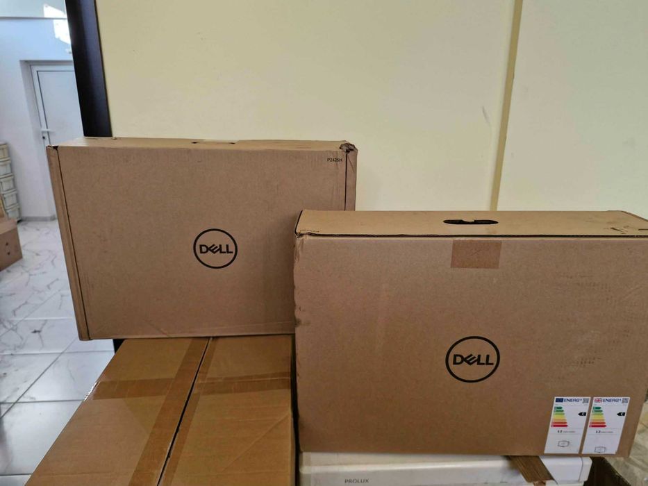 2 ЧИСТО НОВИ монитора Dell P2425H 24 инча