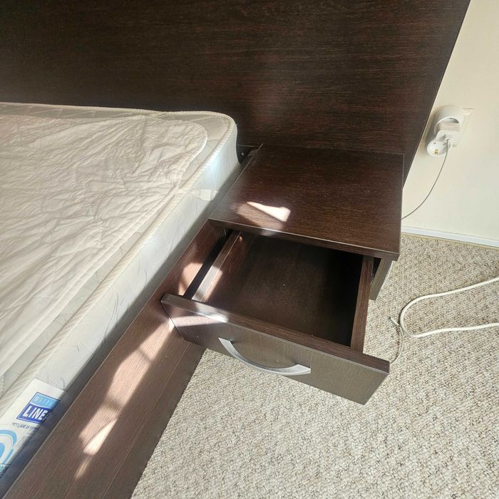 Спалня, подматрачна рамка и матрак 160/2000