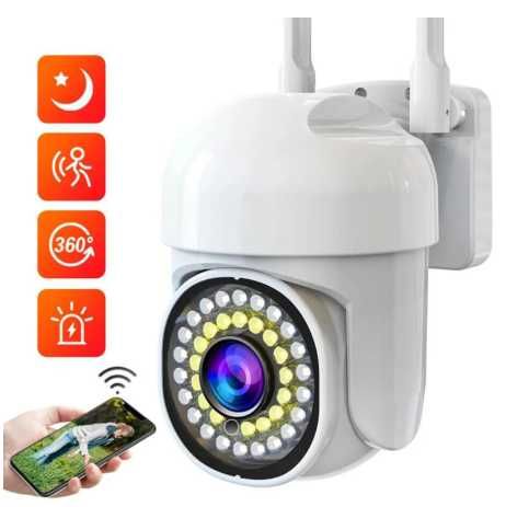 !!!БЕЗПЛАТНА ДОСТАВКА!!! WiFi камера за видеонаблюдение, нощно виждане