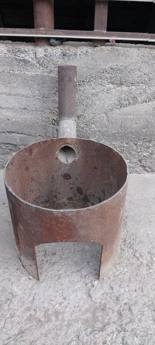 Ошақ мощный ширина 500 труба