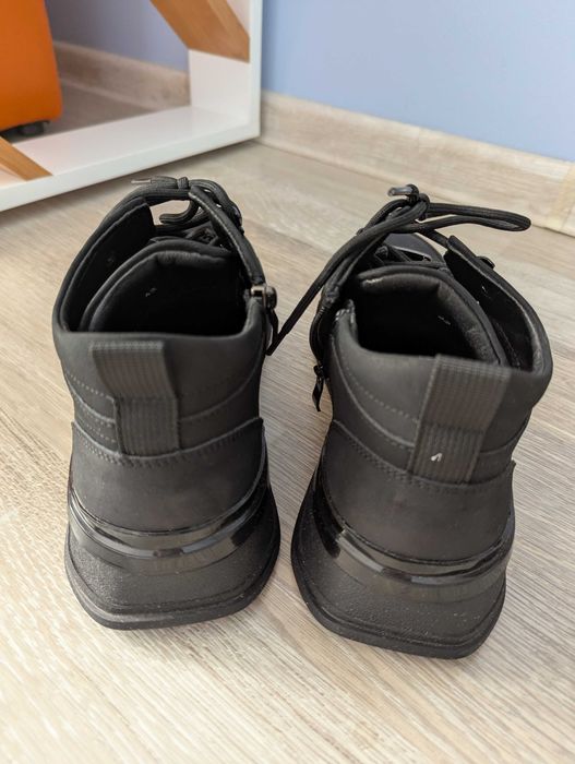 Pantofi negri barbati Benvenuti