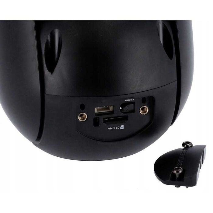 Camera supraveghere video 4MP PoE rotativa IP PT Hikvision HiLook PTZ-N2C400M-DE IR 30m 2.8 mm slot card, microfon Noua