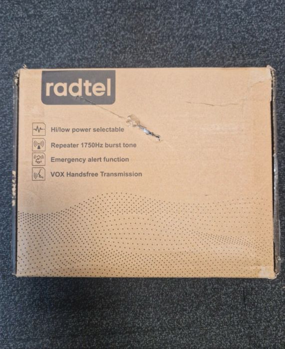 Radtel RT-950 PRO Black (27Mhz TX/RX) 10W Walkie Talkie AM/FM/USB/LSB/CW Receive GPS/APRS Wireless Bluetooth