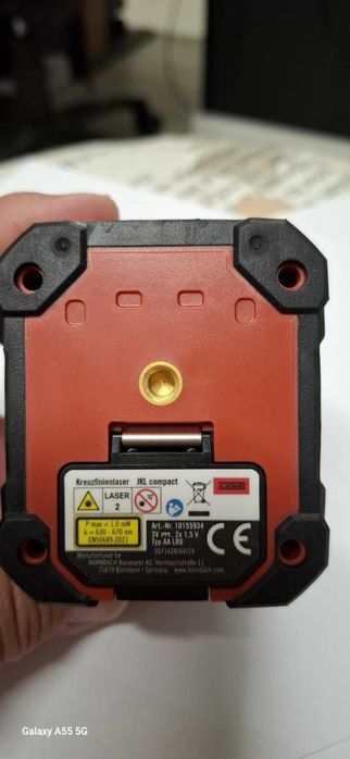 Laser pt Trasat/Montaj cu raza "Rosie"