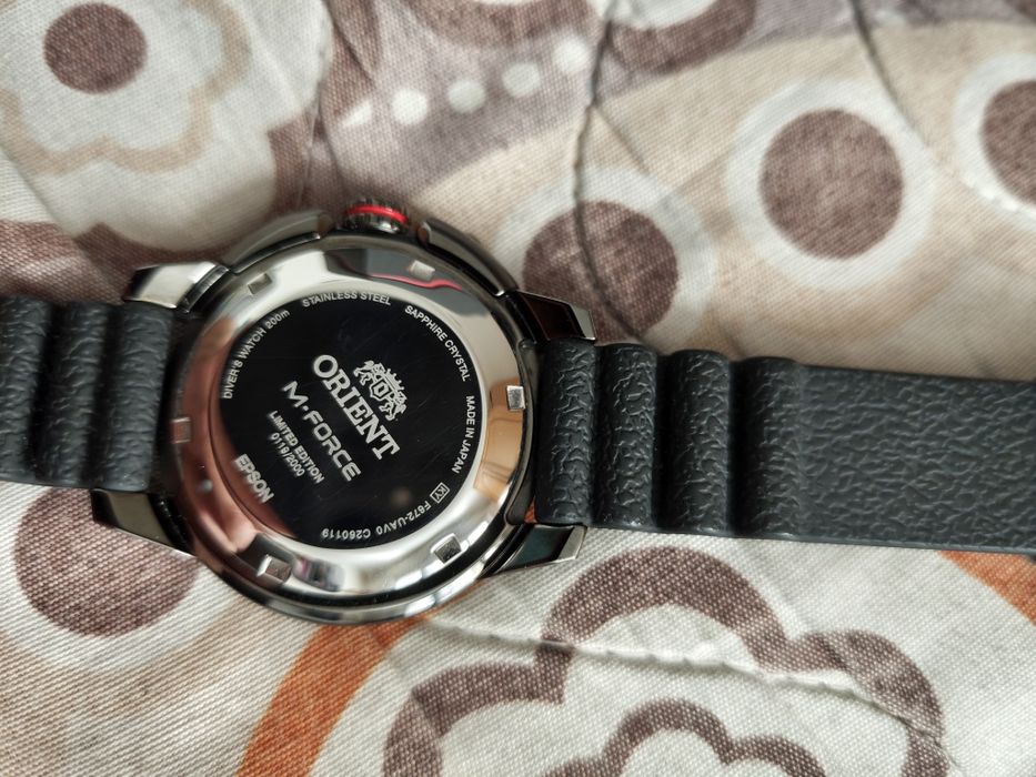 Orient M-Force RA-AC0L09R00B Red Dial – Full Box