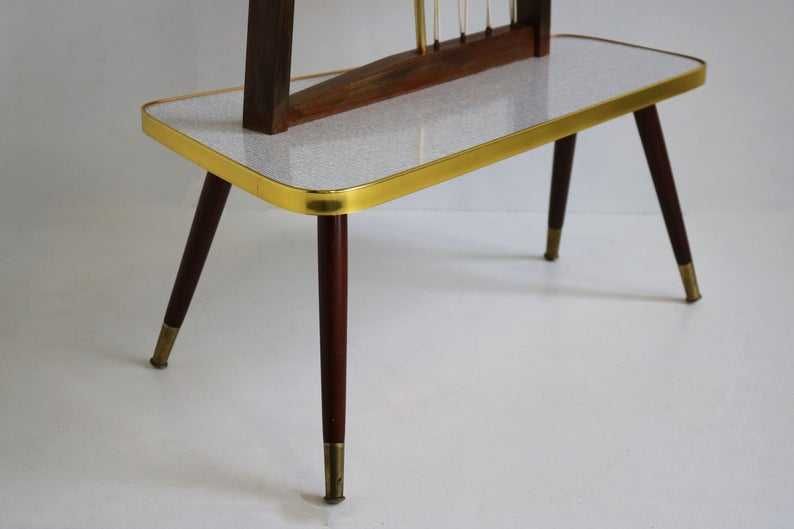 Винтидж етажерка/поставка за цветя – дизайн от 50-те