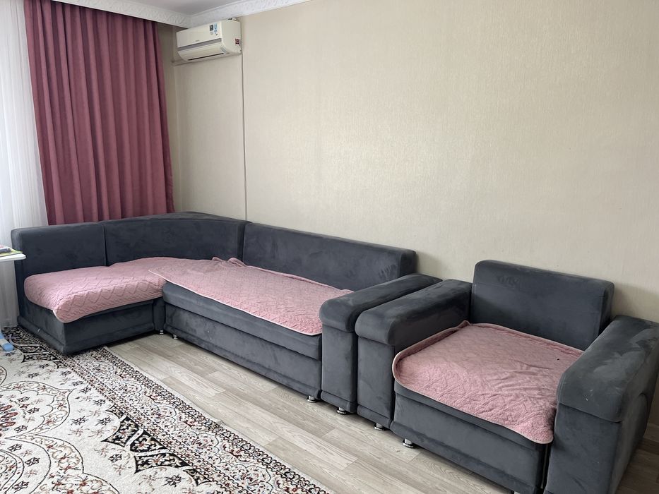 Диван раскладной с креслой