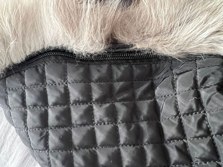 Песцовая курточка. жилетка