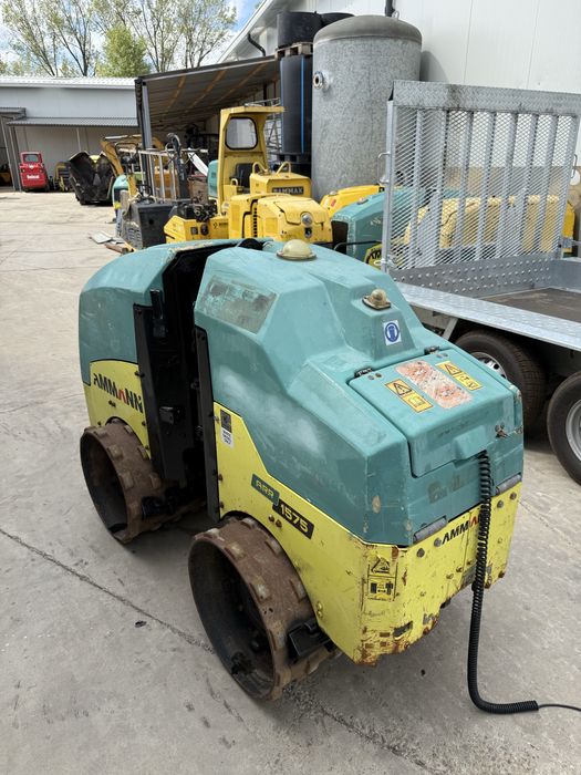 Cilindru compactor cu telecomanda Ammann Rammax picior de oaie 1500 kg