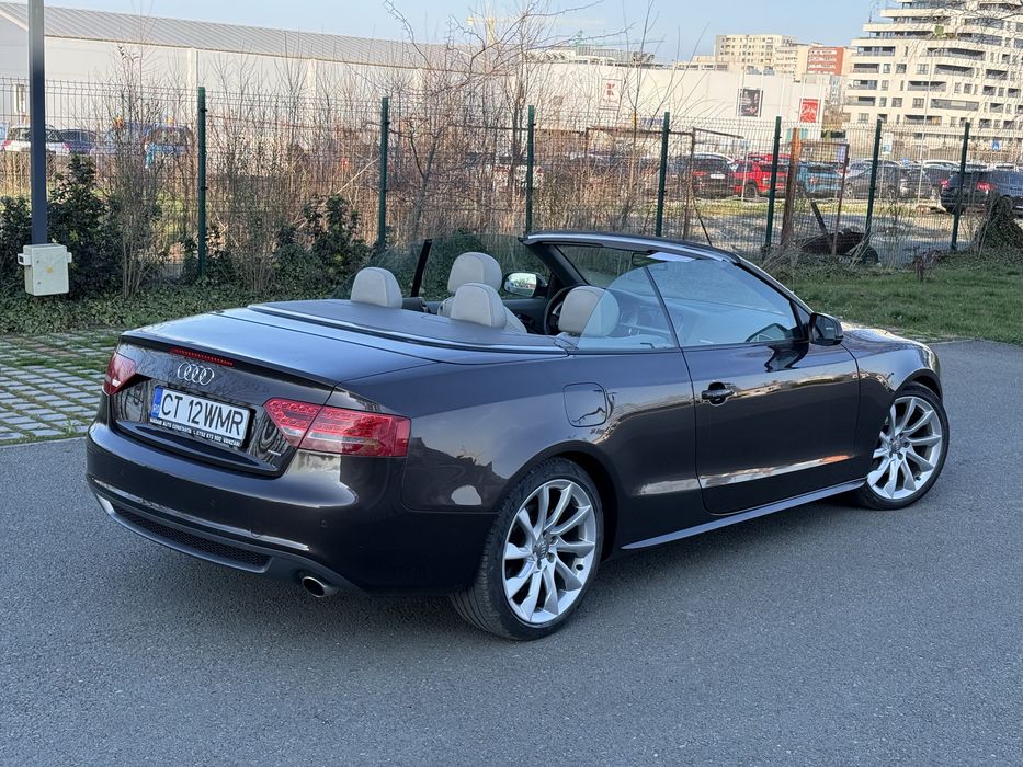 Audi A5•Cabrio•3.0 Tdi 245Cp•E5•Rate La Parc •S Line•Finantare