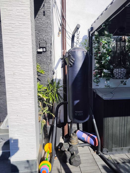 Sac de box cu suport