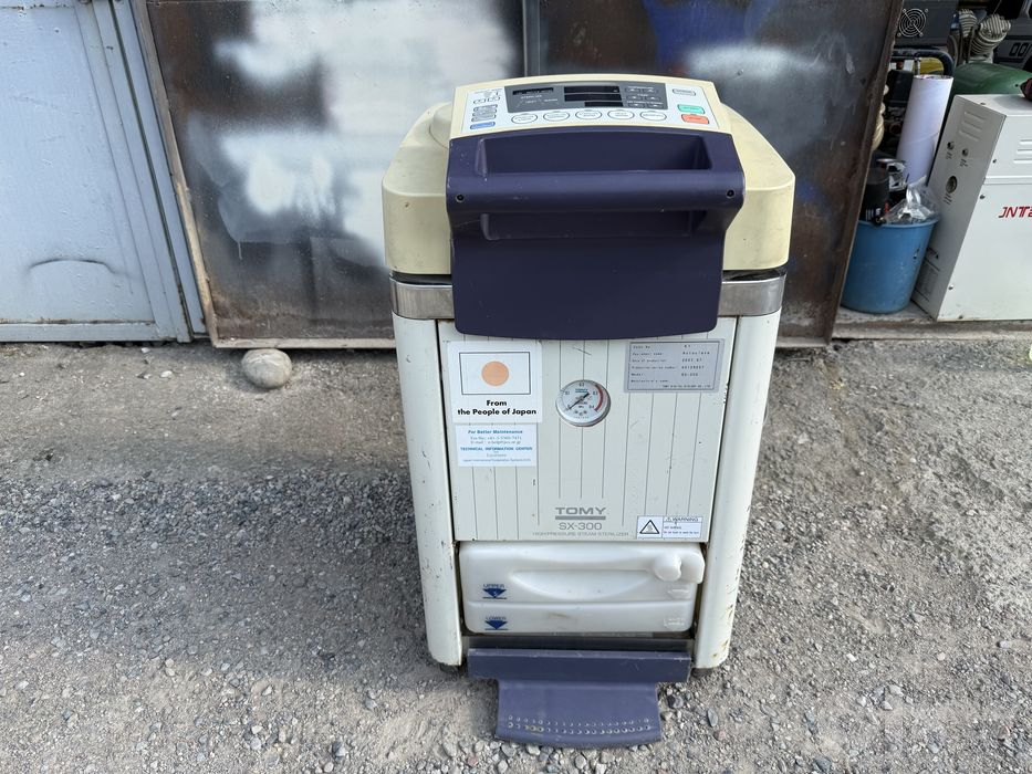 * TOMY SX-300 Autoclave лабораторный стерилизатор автоклав Япония ориг
