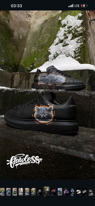 Custom snekaers flwlss