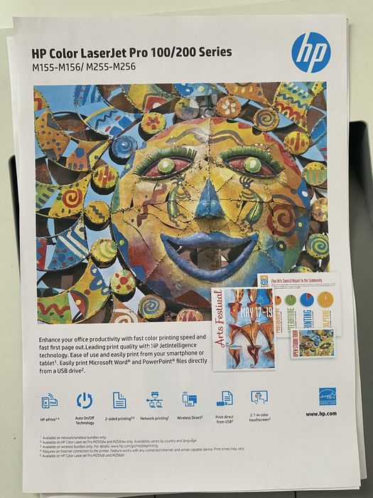 Принтер HP Color LaserJet Pro M255dw