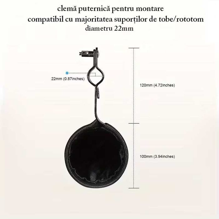 Suport bete tobe rototom detasabil Drumstick Holder