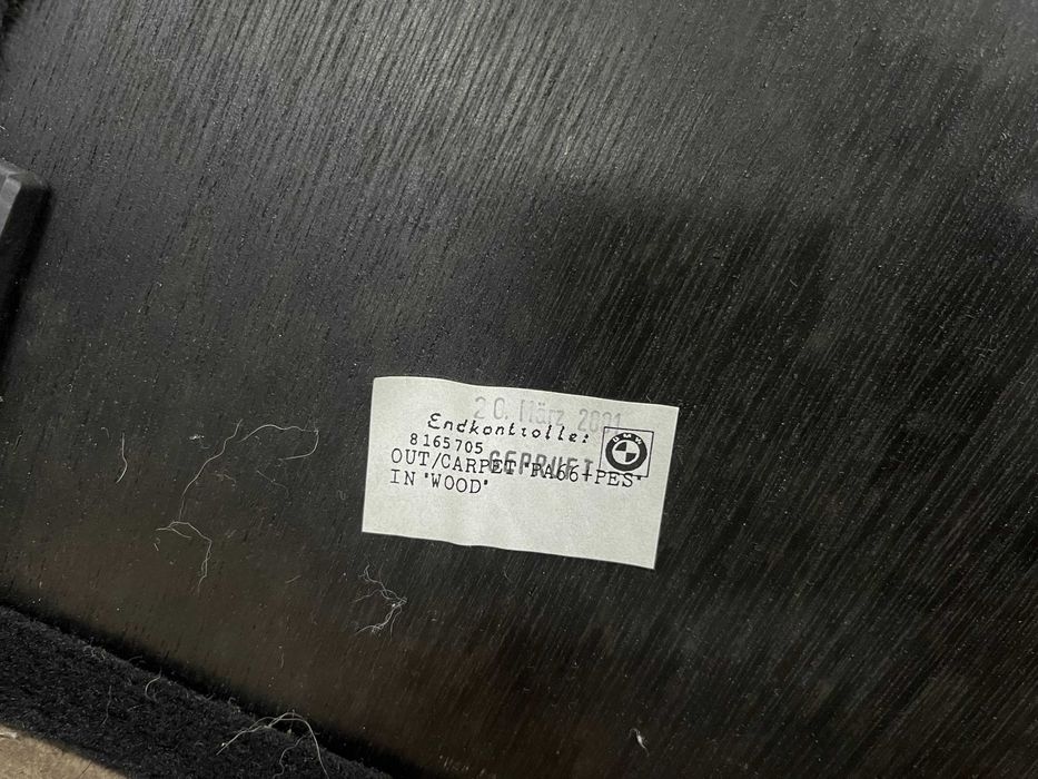 Кората в багажника за BMW E39 Комби