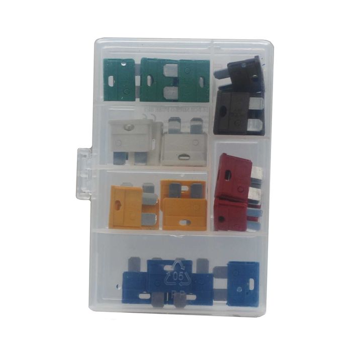 2 или 6 Места Кутия За Бушон + 10 Предпазители За Автомобил