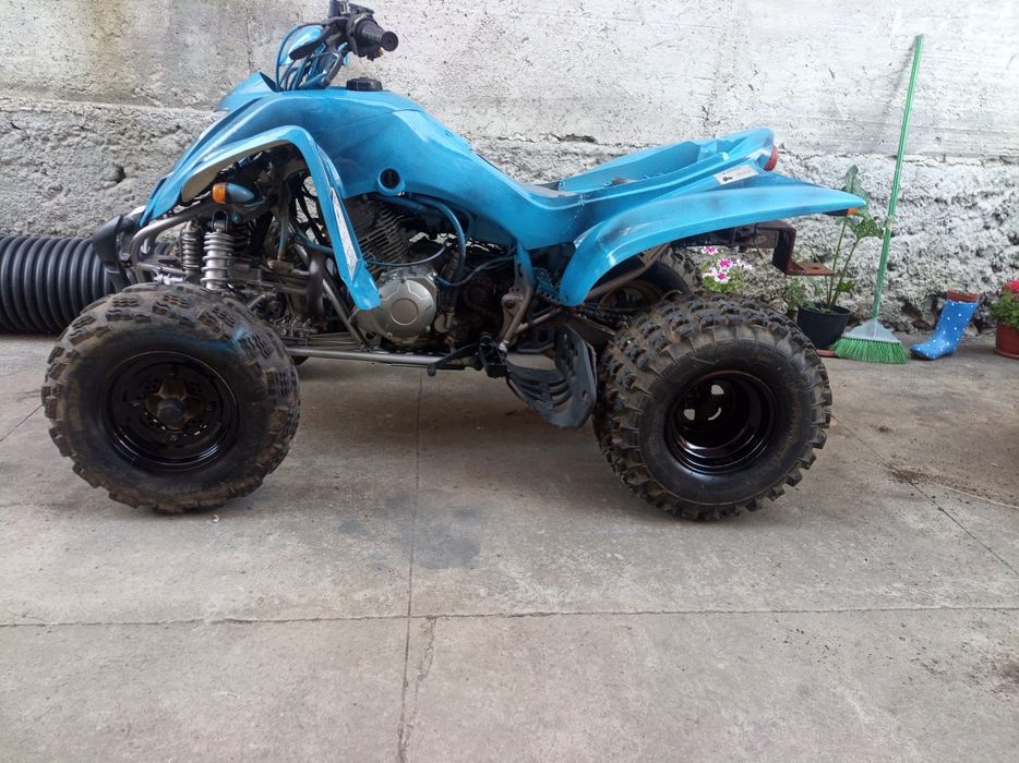 Vând ATV Yamaha Raptor 400 CC+remorcă