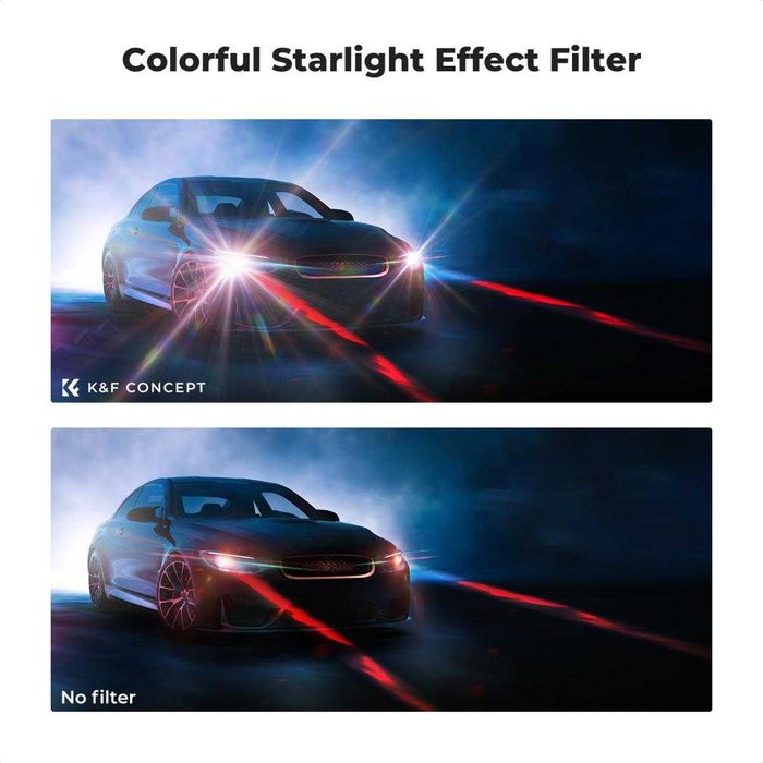 K&F Concept Colour Streak Starlight Glare филтър