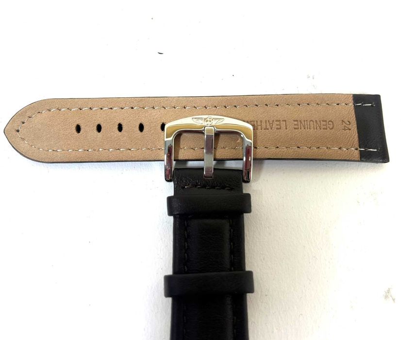 Curea Breitling | Piele Vegetală Tabăcită | 20-26mm | Cataramă Inox