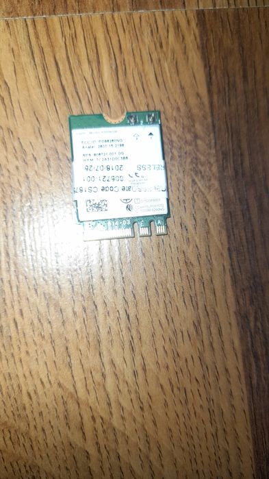 Modul Wi-Fi intel Laotop