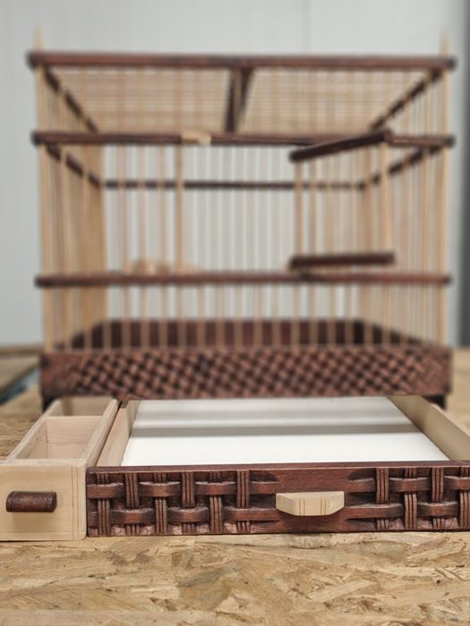 Ръчно изработена клентка за птици