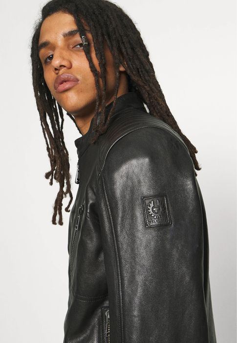 Geaca Piele Belstaff 100% Originala !!!