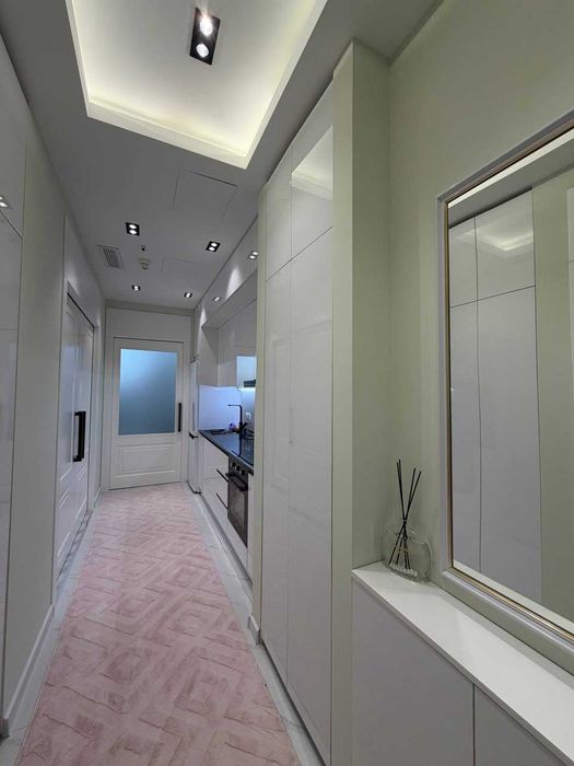 СРОЧНО! Nest One Б блок,  2 комнатная 43.2м2 Евро ремонт с обстановкой