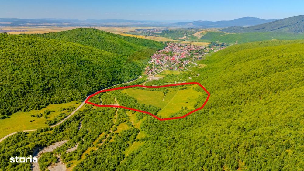 Teren 128.000 mp-Săcele-zona Garcini/ Intravilan/ COMISION 0%
