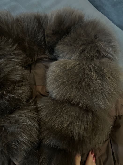 Зимно яке кафяво