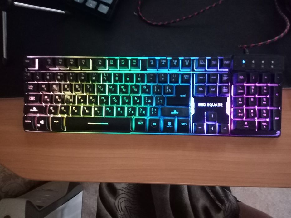 Red square tesla rgb