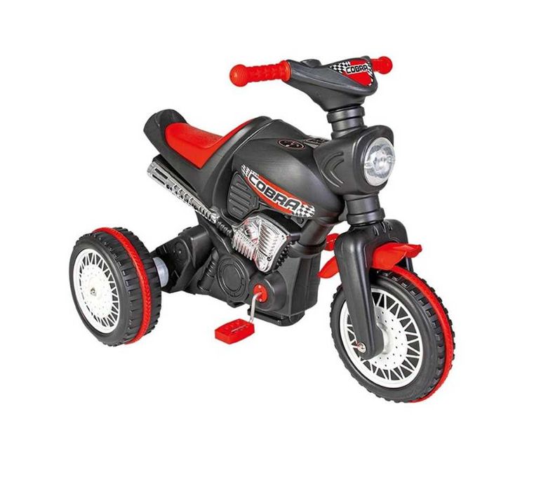 Мотоцикл Cobra с педальным управлением Pilsan-70х92х59 см Доставка ест