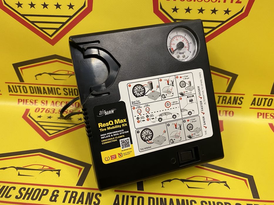 Compresor auto umflat airman kit pana 240w autoutilitare dube suv