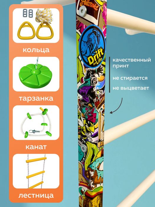 Десткая шведская стенка