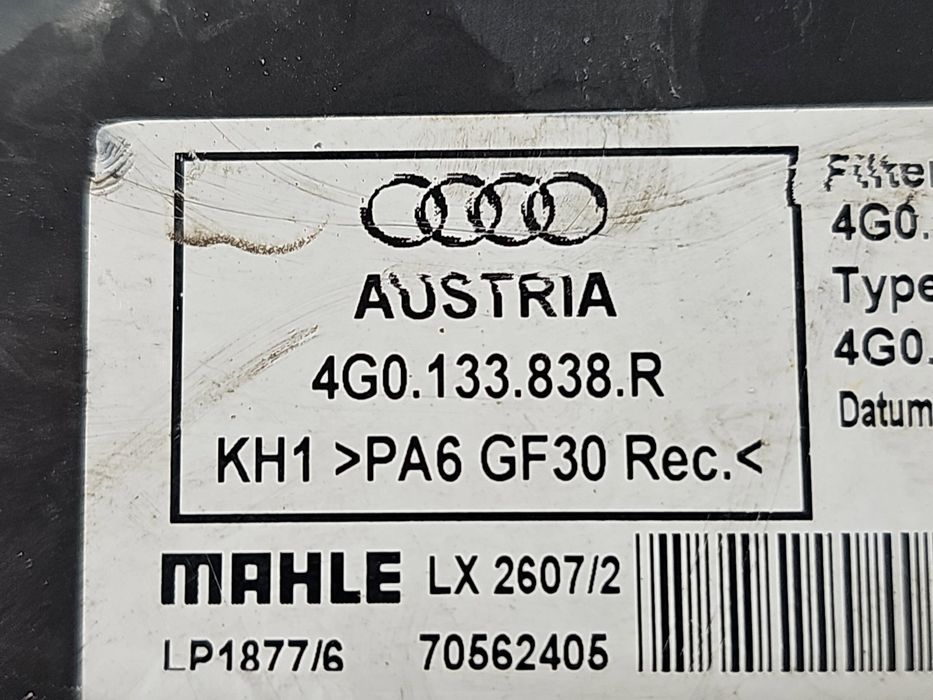 Carcasa filtru aer AUDI A6 (4G2, C7) [Fabr 2012-2017] 4G0133838R 2.0 T