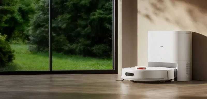 Умный Робот пылесос Xiaomi Robot H40, со станцией в комплекте