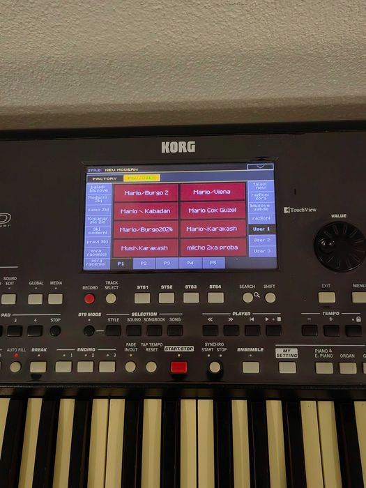 Клавир Korg pa600