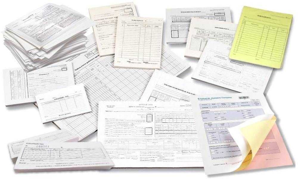 Печать на ризографе бланочной продукции