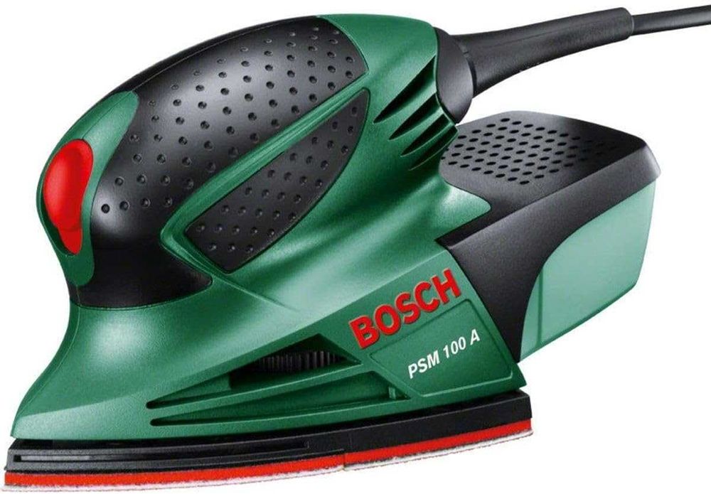 Bosch PSM 100 A - Slefuitor delta, 100 W, 104 mm, valiza plastic