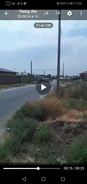 27000у.е Пабеда Ок Том 4 сотик Ер Зимля Олтин Тепа