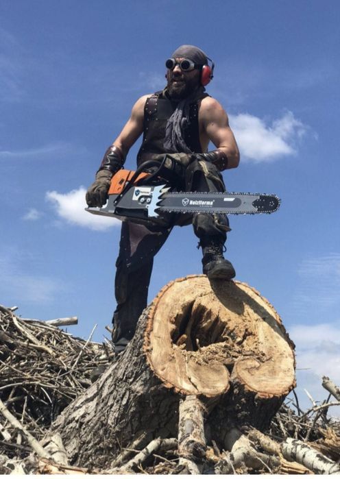 Спилить дерево  , кесемз рубим