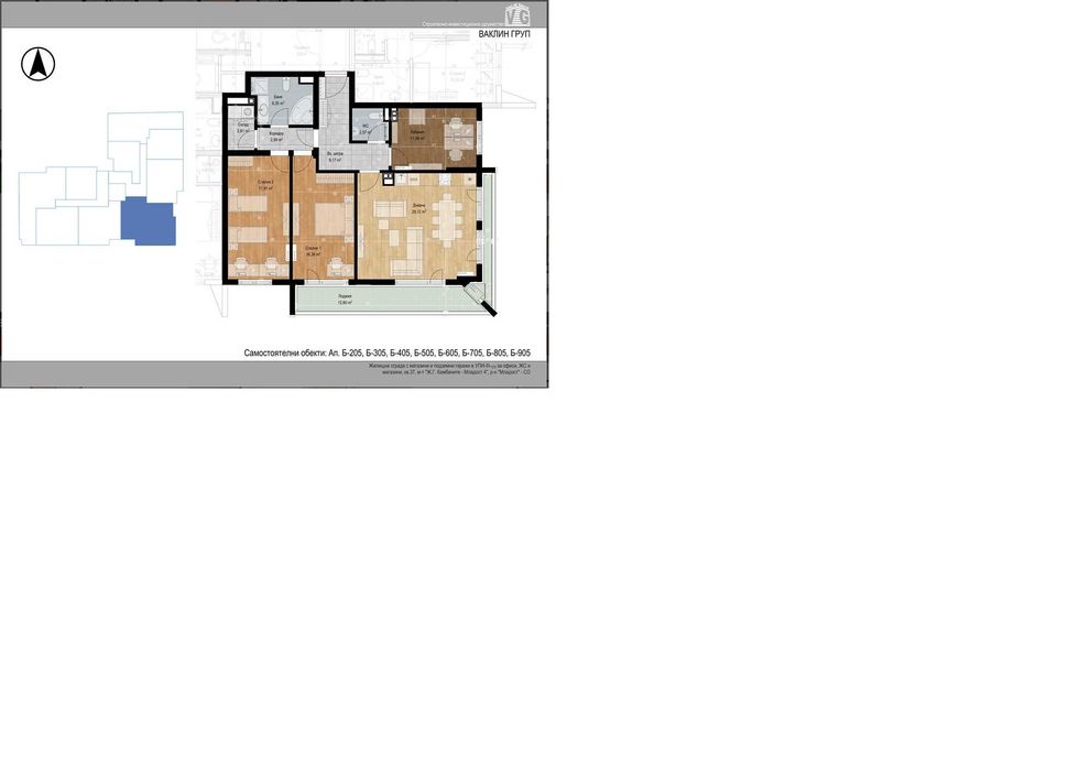 Продава се Четиристаен апартамент в София, Младост 4 - 160 кв.м за 2060 €/кв.м - Снимка #4