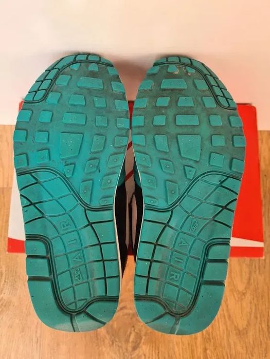 Маратонки Nike Air Max 1GS Turbo Green Black размер 37.5