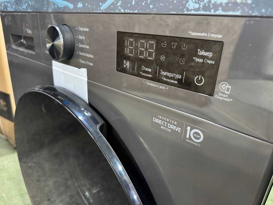 Стиральная машина LG 6.5 кг F2Y1WS5J DD Inverter Steam