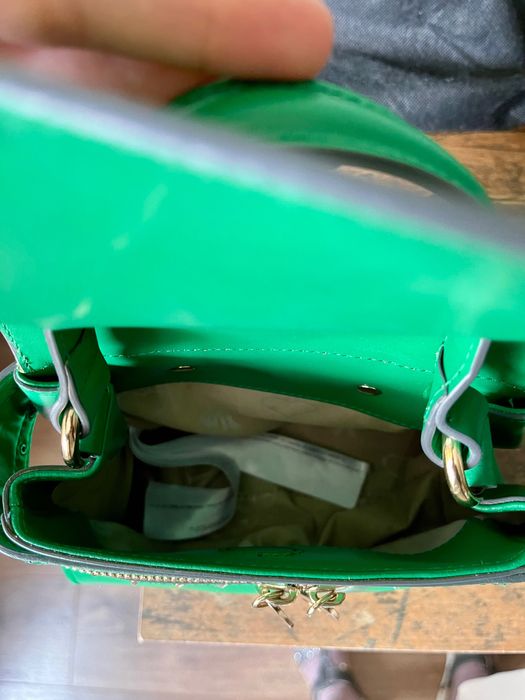 Twinset чанта естествена кожа