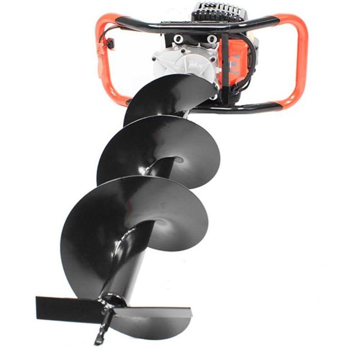 Моторен свредел за дупки GreenYard -52куб.см + свредло φ150 mm