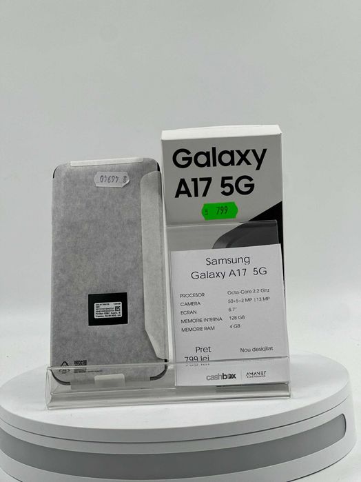 SAMSUNG GALAXY A17 5G 128GB 4GB RAM Garantie 24 luni Cashbox