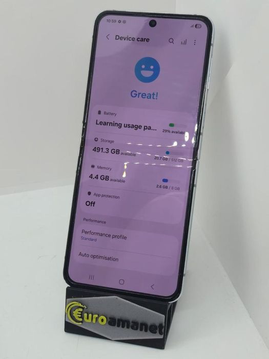 Telefon mobil Samsung Galaxy Z Flip5, 8GB RAM, 512GB, 5G, Green -A-