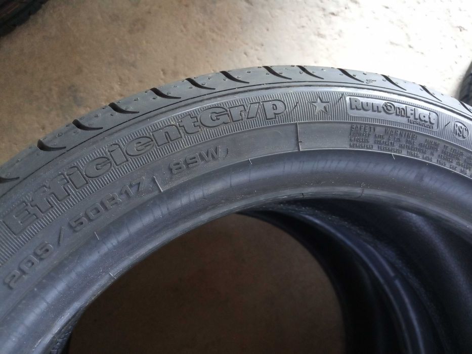 2 Нови летни гуми 205/50R17 Goodyear EfficientGrip* Run-Flat 89W RSC