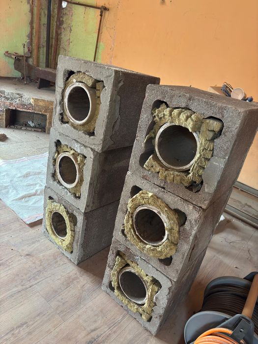 Vand sistem cos Schiedel complet cu capac